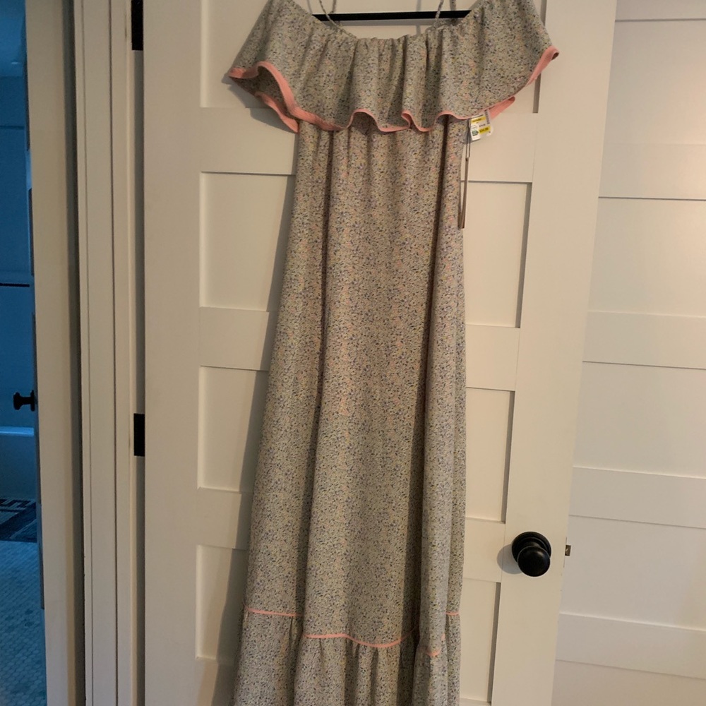Floral Maternity Maxi dress